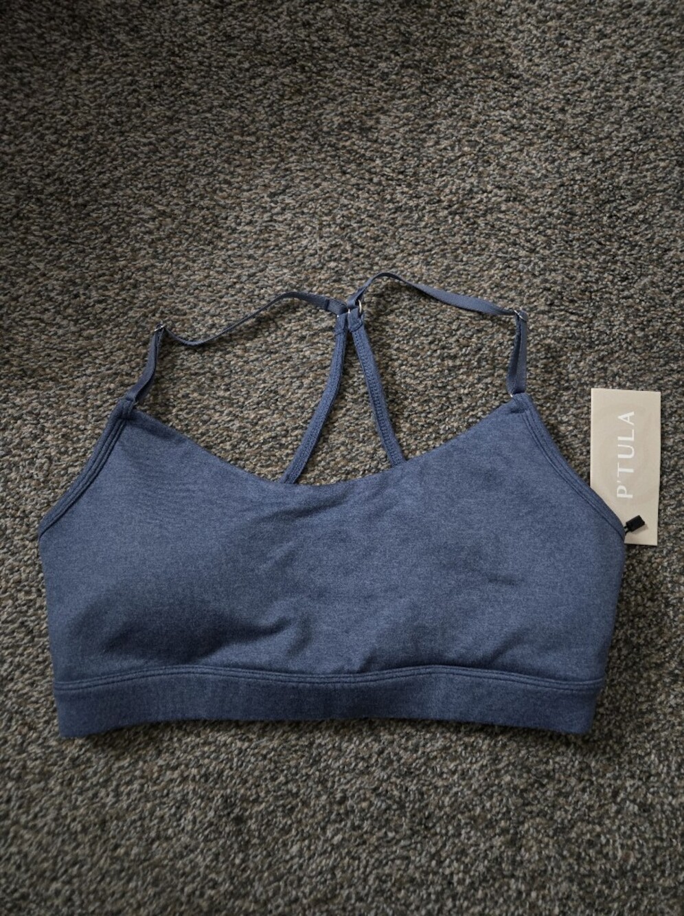 P'tula Blue Strappy Bralette